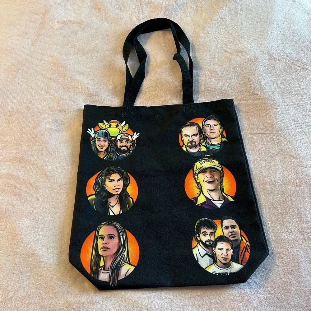 Jay & Silent Bob’s Secret Stash Silver Anniversary Bash black tote bag